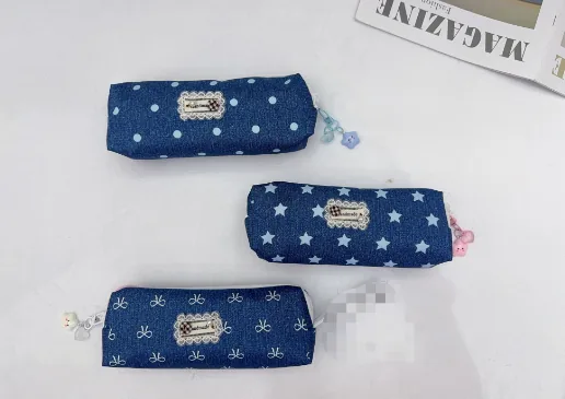 Two-Style Long Plush Pencil Case