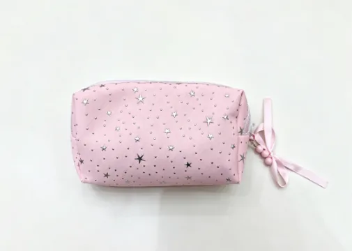 Star Plush Makeup Bag